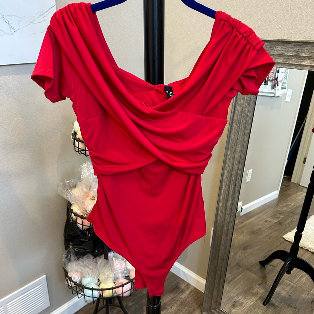 Women’s off shoulder bodysuit